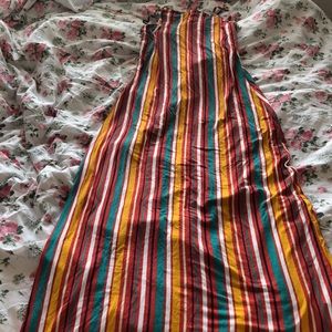 ☀️ Forever 21 stripe summer maxi dress ☀️